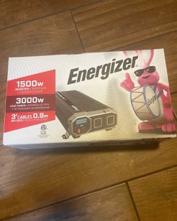 Energizer 1500w/3000w Peak Power Inverter