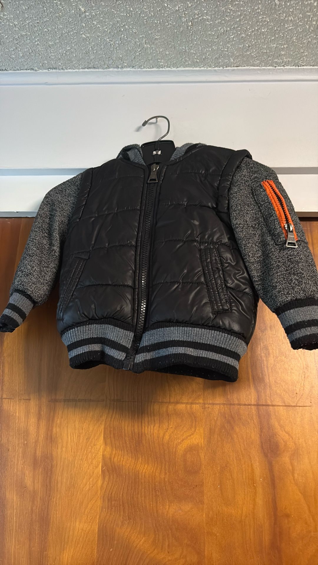 In great used condition size 2T winter jacket for a toddler