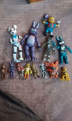 Five Nights at Freddys, FNAF, Figures and Bootlegs Lot
