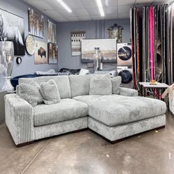 Corduroy Double Chaise , Sofa , Same Day Delivery 🚚 