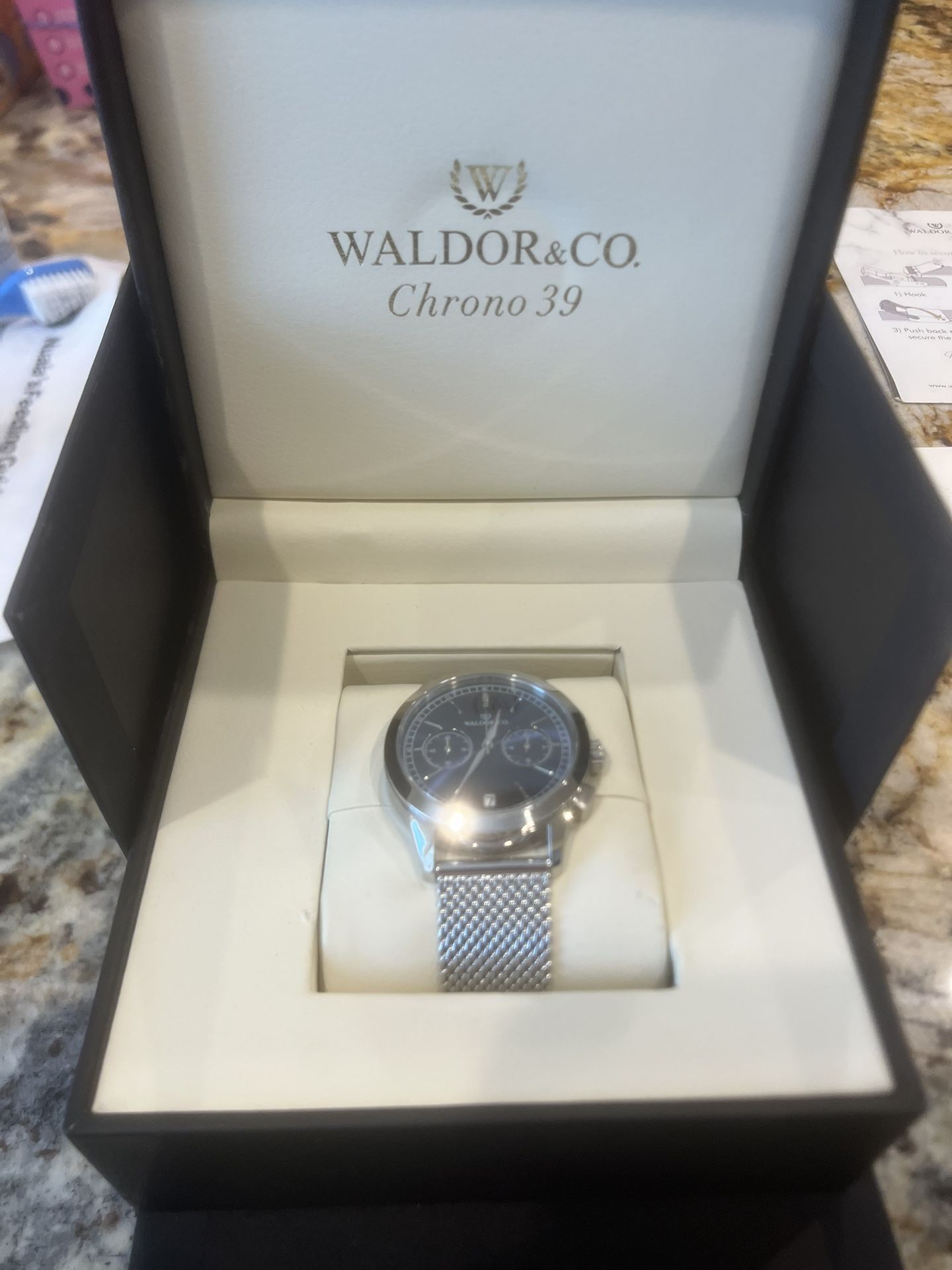 Waldor Co Chrono 39 Men's Watch