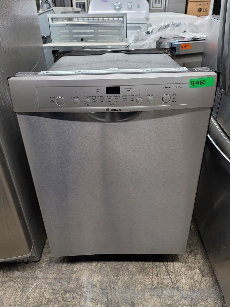 Bosch Dishwasher Stainless Steel Silent Model SilencePlus 50 dBA
