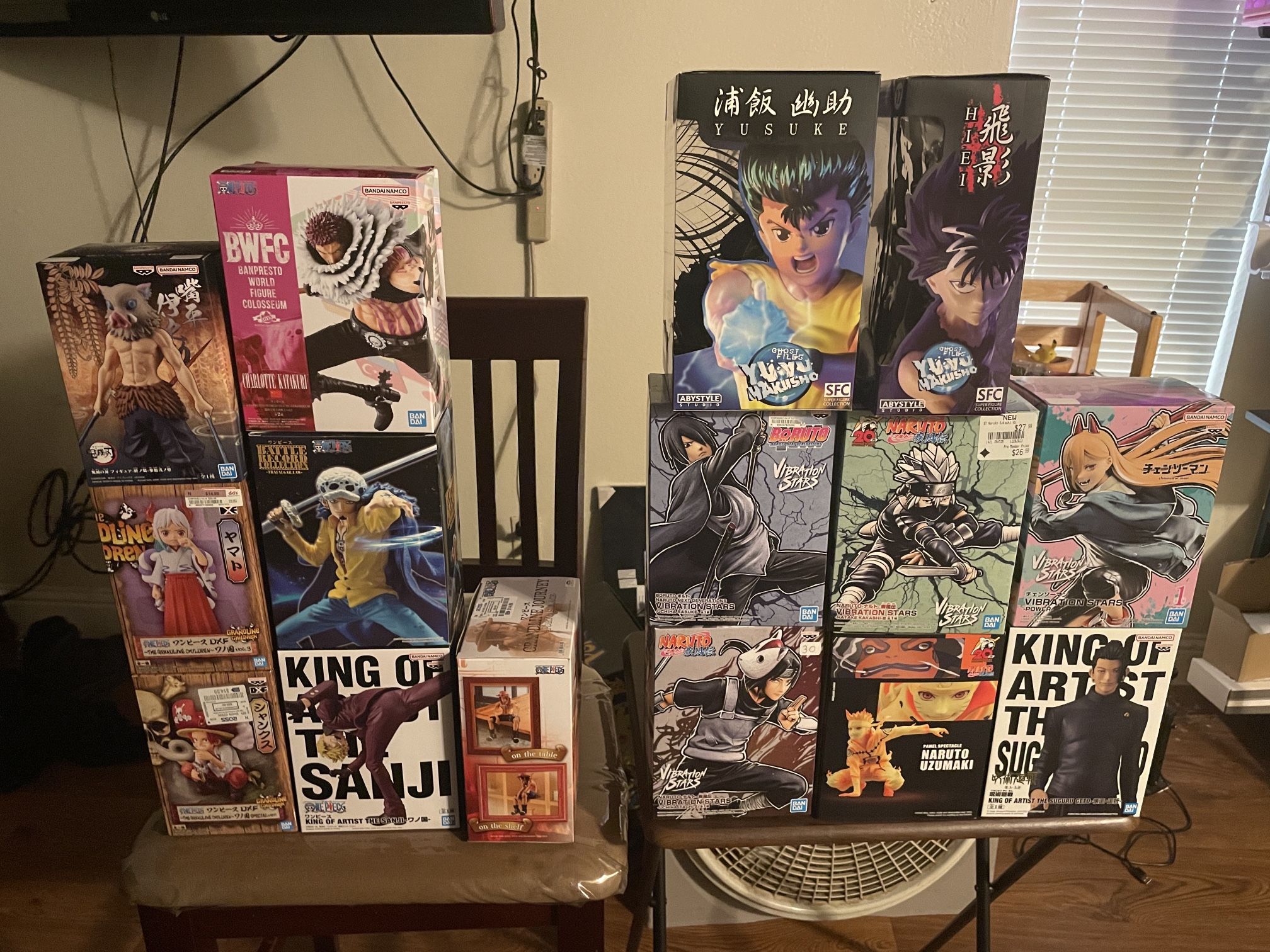 Anime Figures Naruto One Piece