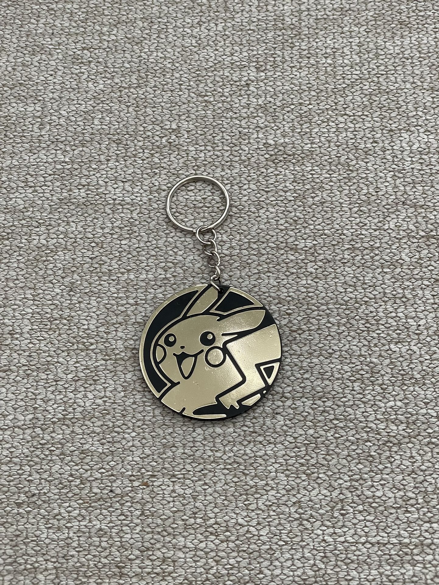 Large Pikachu Pokémon Coin Key Chain