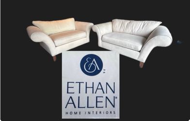 Two Ethan Allen couches — Take both for just $100