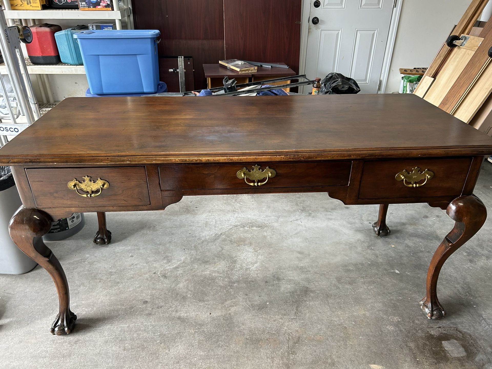 Antique Eagle Claw desk