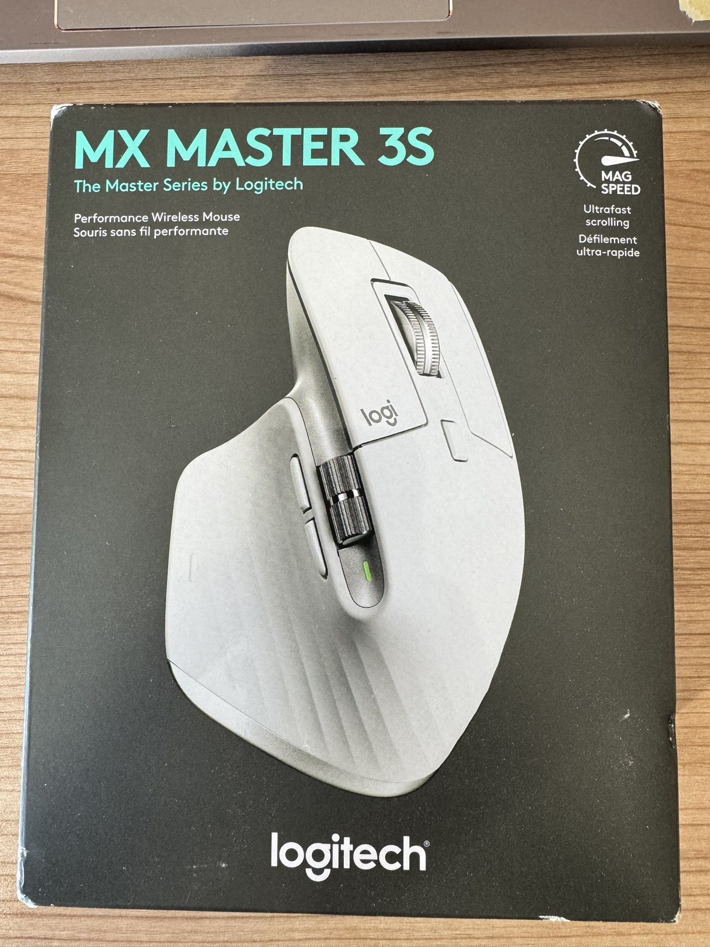 Logitech MX Master 3S Mouse-White