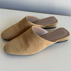 Karl Lagerfeld Suede Mules Size 5 Gently Used