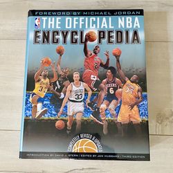 The Official NBA Encyclopedia 3rd Edition Foreword by Michael Jordan Hardcover Book