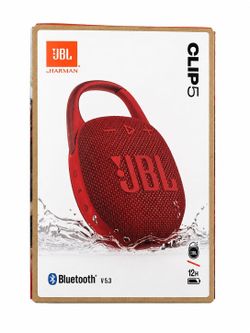 New JBL Clip 5 Speaker Bluetooth Wireless