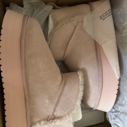 PINK UGGS W KOOLA ULTRA MINI PLATFORM
