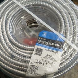 New MC Metal Clad Cable 12/4