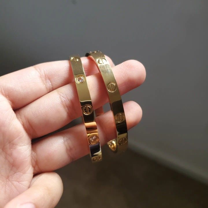 18k Gold Plated Love Bracelet 