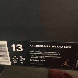 Nike Jordan Retro 11 Size 13