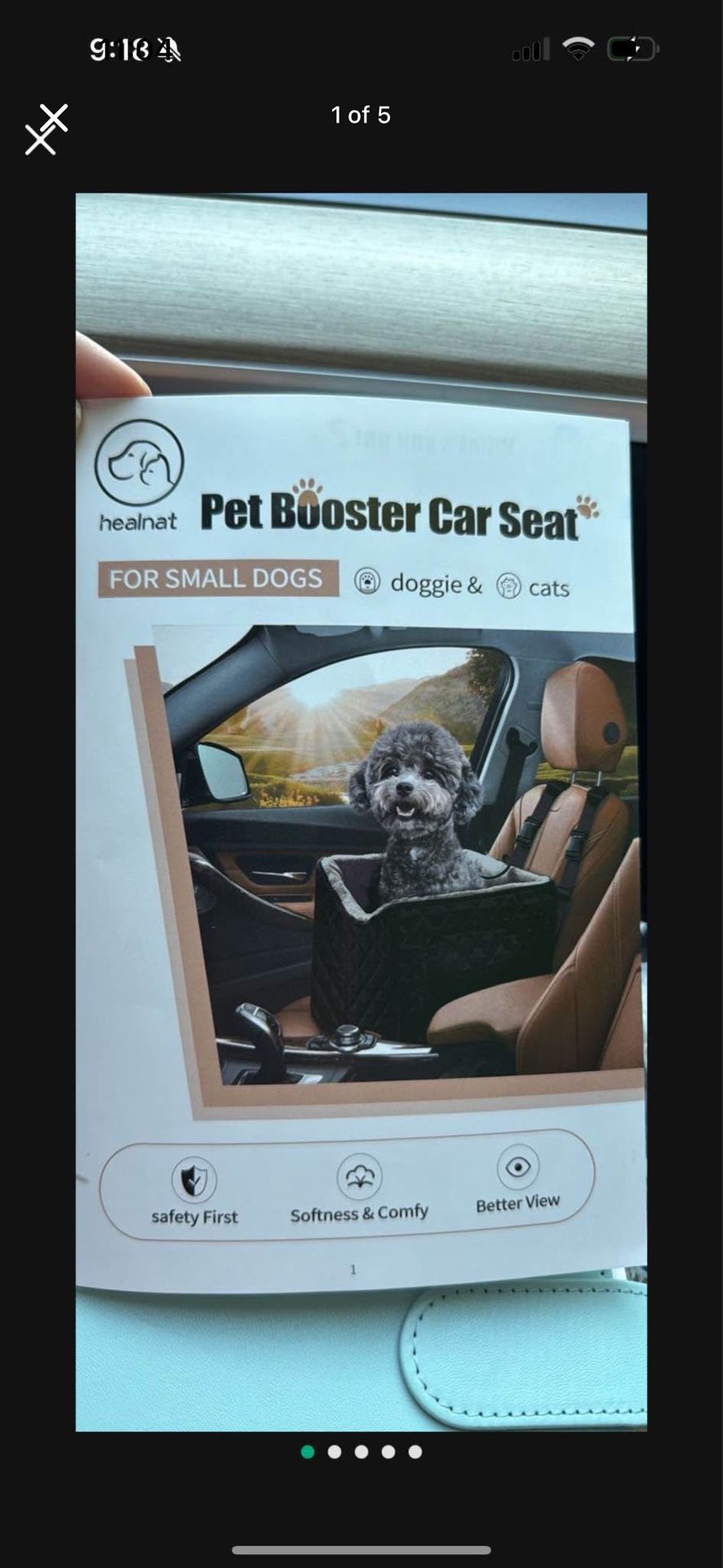 Pet Booster Ca Seat