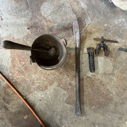 Lead, Tin And Plumbing Tools 