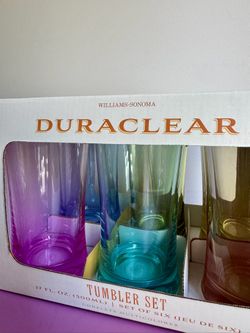 Duaclear Tumbler Set Of Six 17oz - Williams Sonoma 