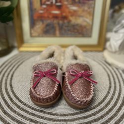 Brand New Toddler Glitter Slip On Shoes 
