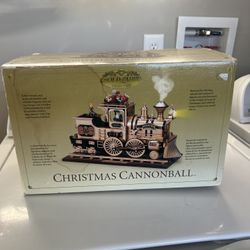 Mr Christmas Cannon Ball Train Gold Label Collection 