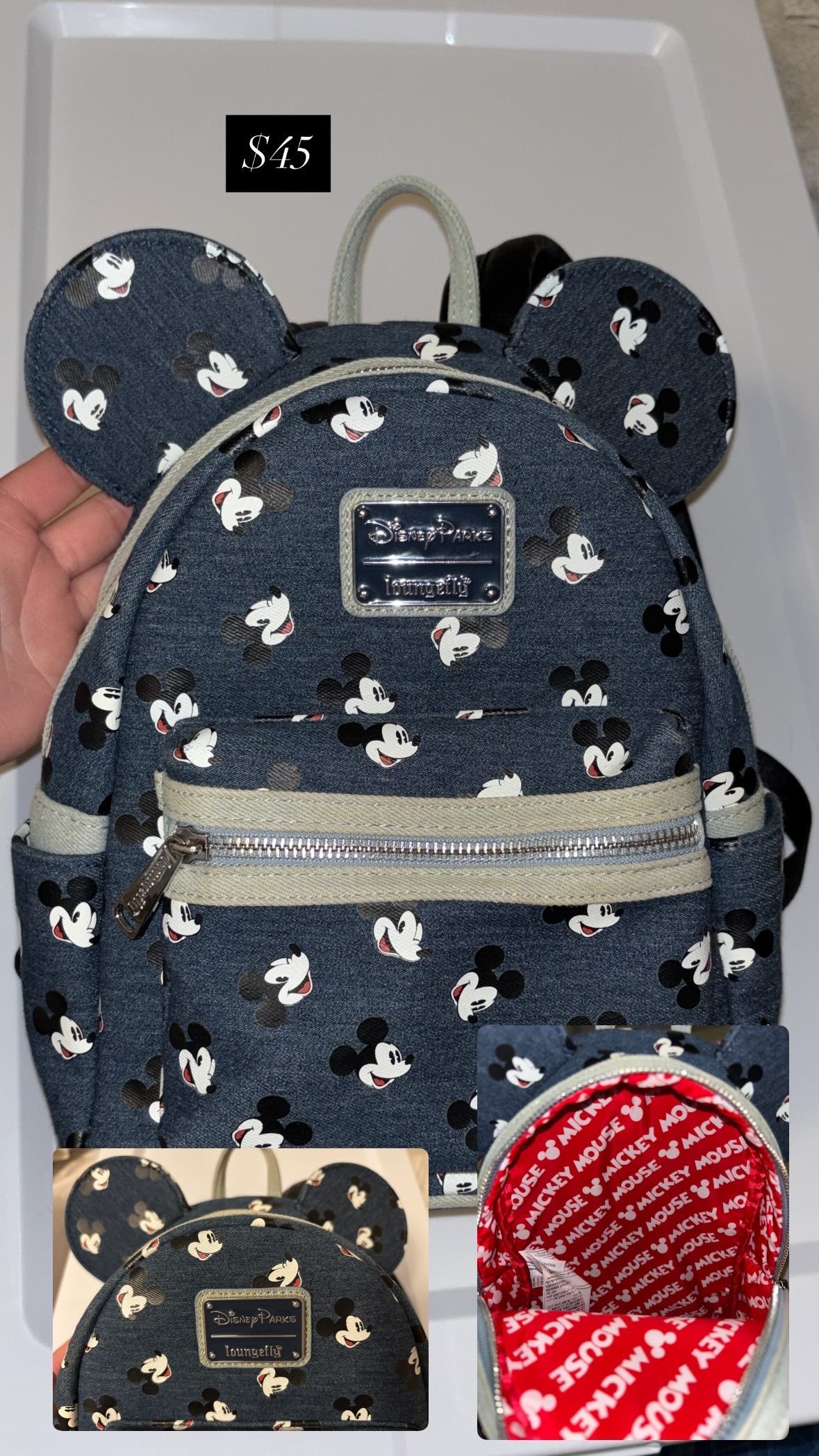 Disney Parks Loungefly Mickey Backpack