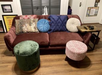 Velvet Couch