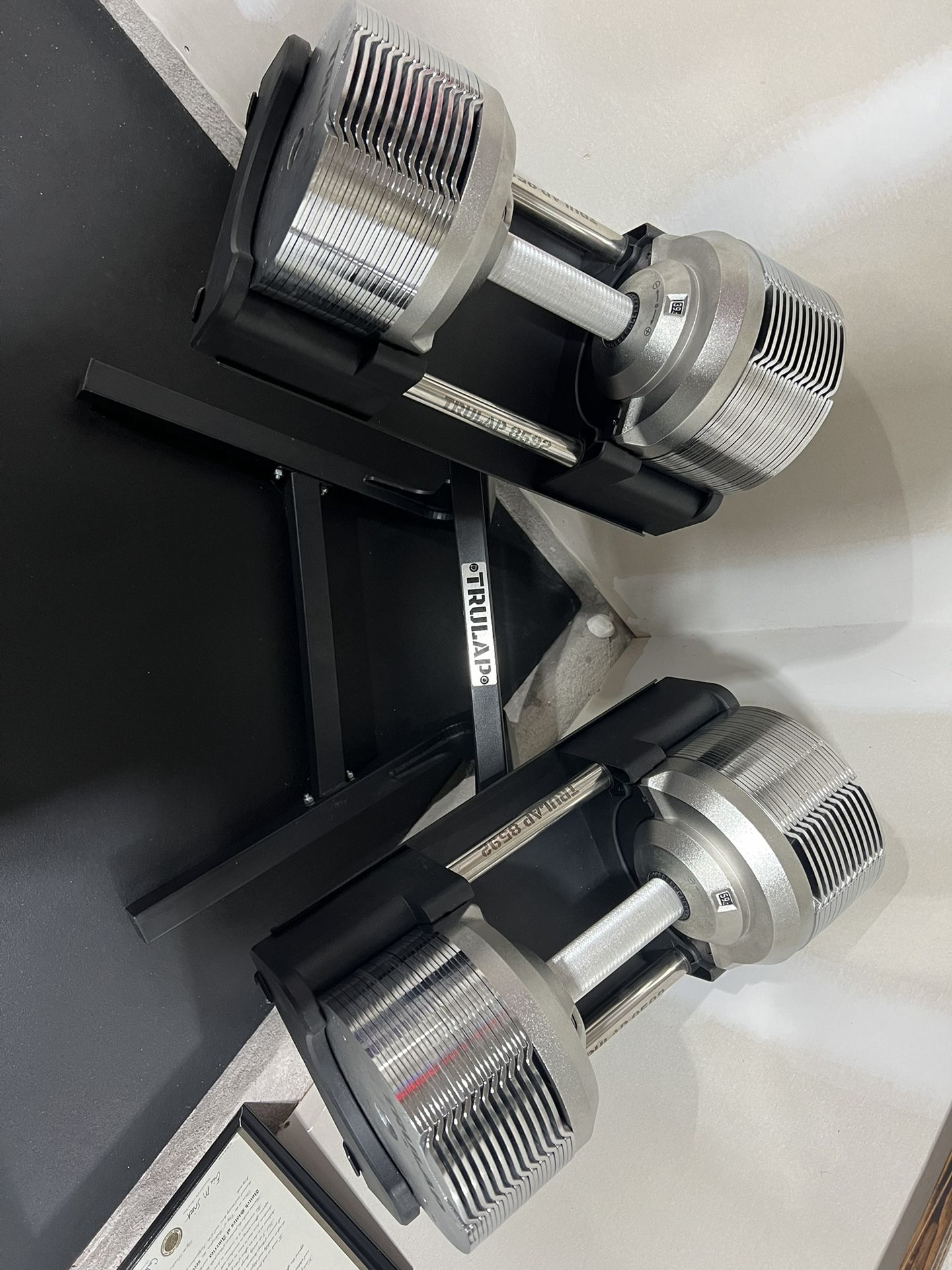 Trulap Fitness Adjustable Dumbbells With Extras
