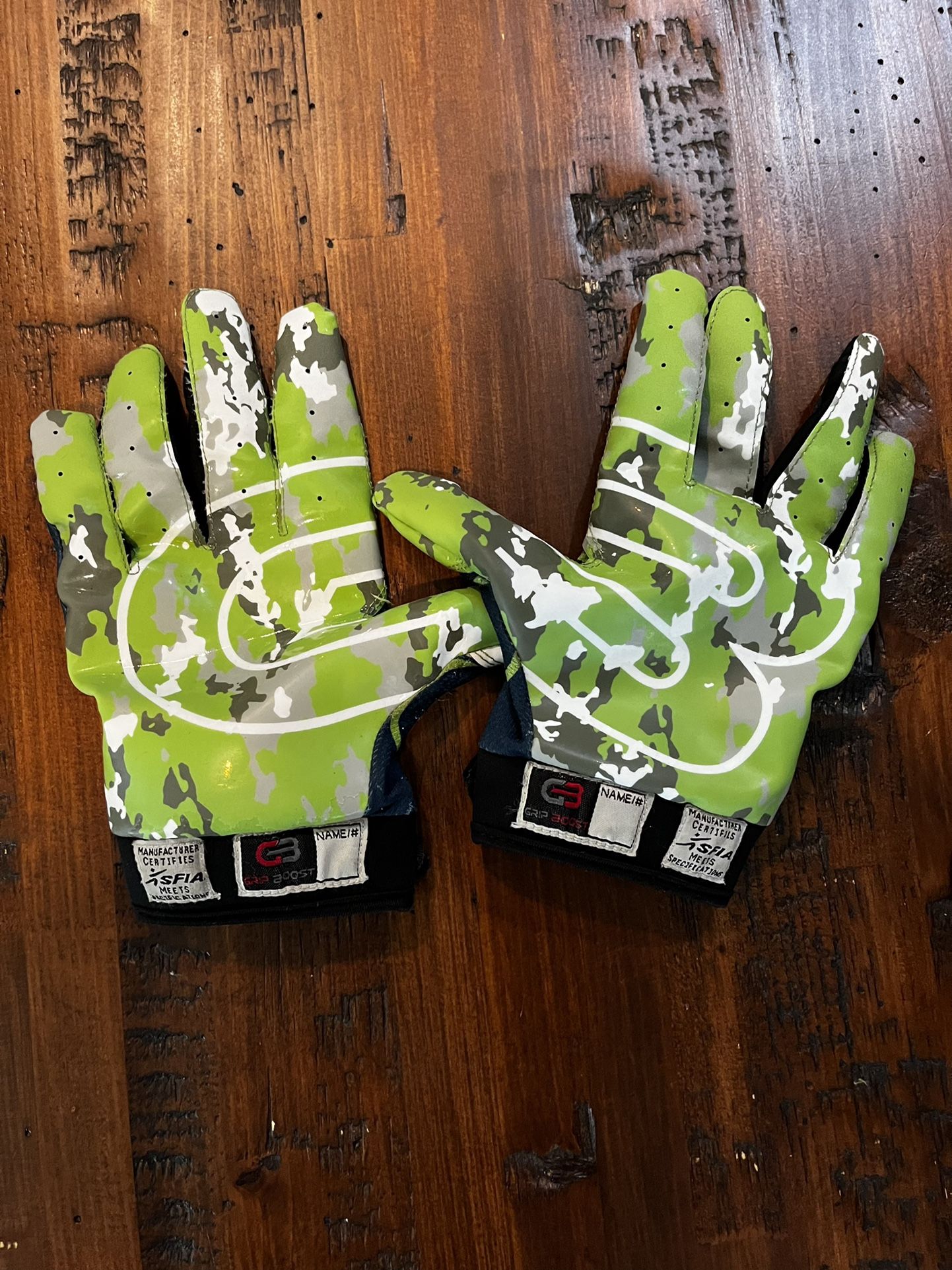 Grip Boost Football Gloves - Size Small