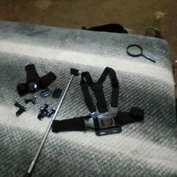 Go pro harnesses , Selfie Stick  & Accessories