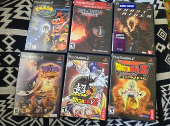 Playstation 2 Video Games Different Prices