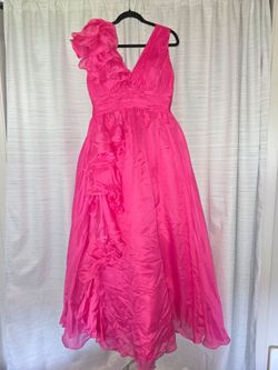 Mac Duggal pink dress