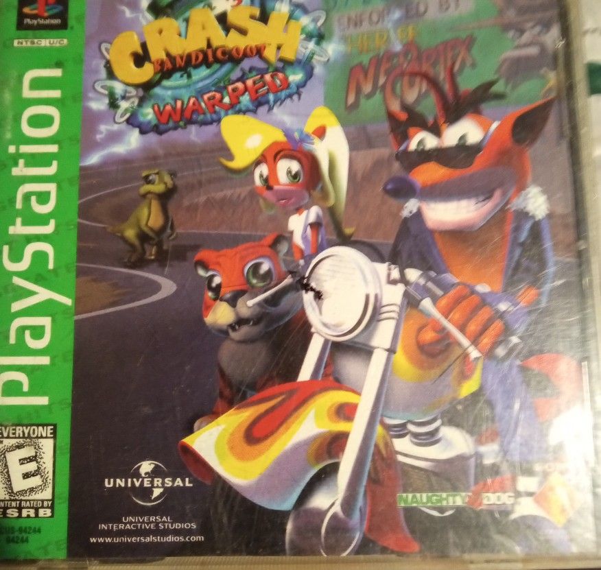 Crash Bandicoot 3: Warped (Playstation 1)