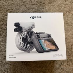 DJI Flip With RC 2 Screen Remote Controller, Follow Me Drone With 4K UHD Camera for Adults, Under 249 g