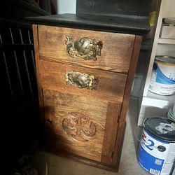 All Wood End Table