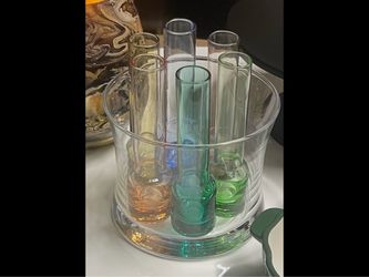 Shot Glass & Bucket Set Beautiful!