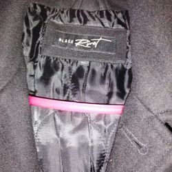 Black Velvet Peacoat