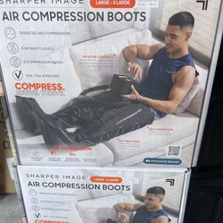 Sharper Image New Compression Boots * Price Set*