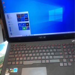 Gaming ROG Intel Corei7-4720HQ 2.6ghz Quad 240gb SSD 16gb Ram Win 10 