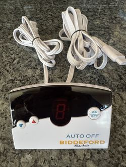 ► Biddeford TC12B0-D Electric Heating Blanket 4-Prong Controller only