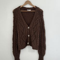 Brown Cardigan