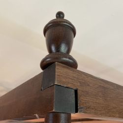 4poster King Antique Ethan Allen Bed 