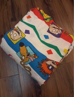 Vintage rugrats fitted and regular sheet