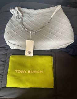 Tory Burch Fleming Quilted Leather Hobo Bag