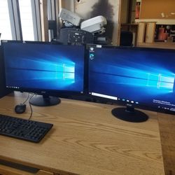 DUO ACER24' WIDE SCREEN MONITOR WITH FULL LED (INV. DP1004)

