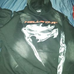 Hellstar Jogging Suit Black Large