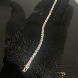 3mm Moissanite Bracelet 