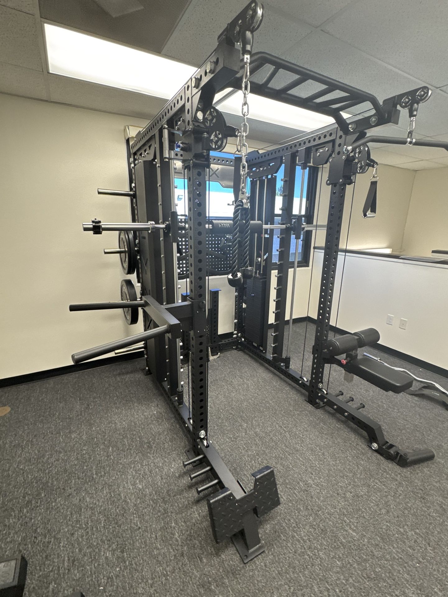 All In One Commercial Home Gym🟪Dual Cable Machine🟪Smith Machine🟪Squat Rack