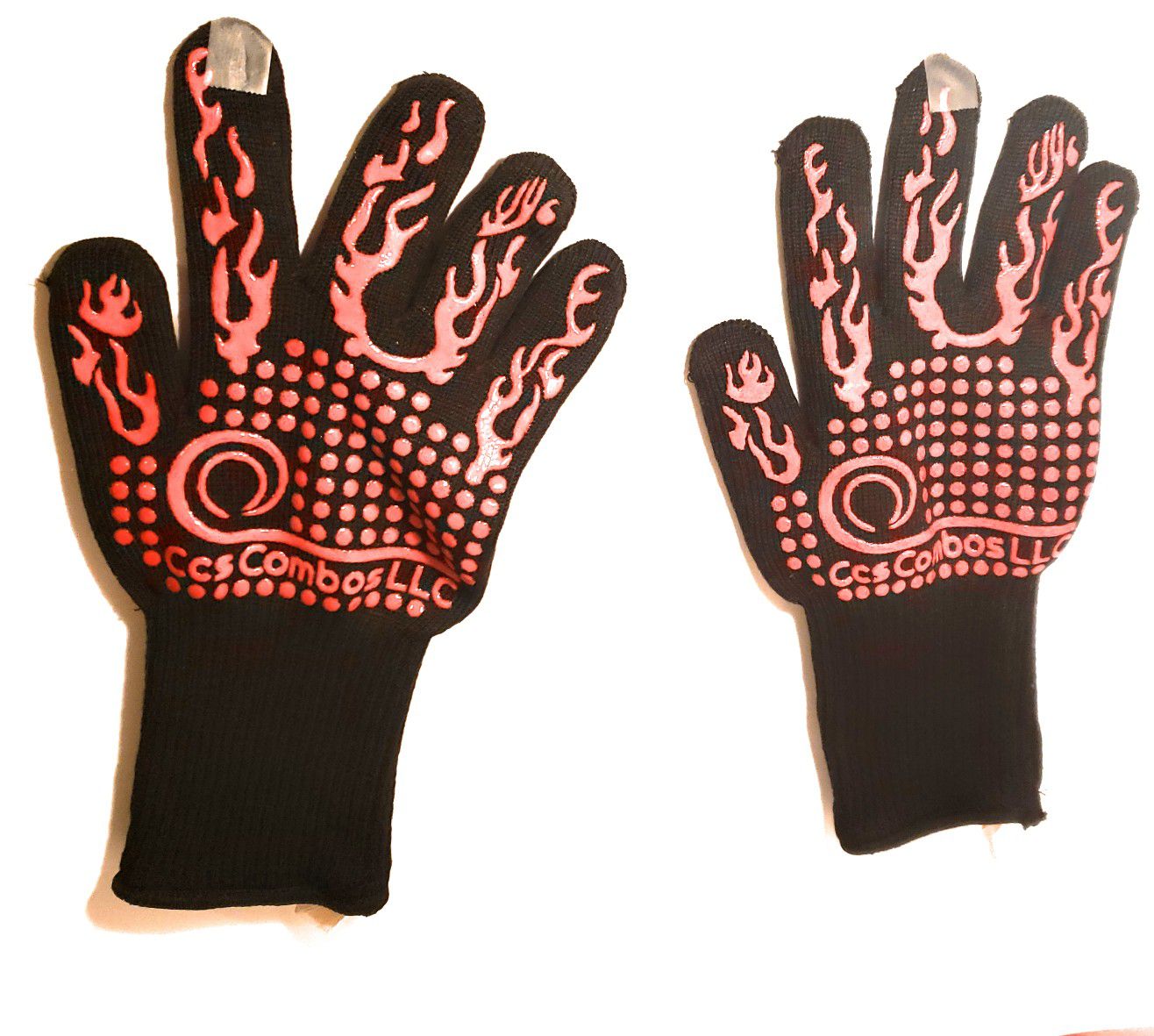 Bbq Gloves high heat soft wristband