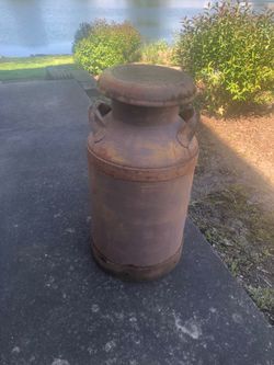 Vintage Farmhouse Milk Can