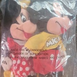 Rare MICKEY & MINNEY Bean bags