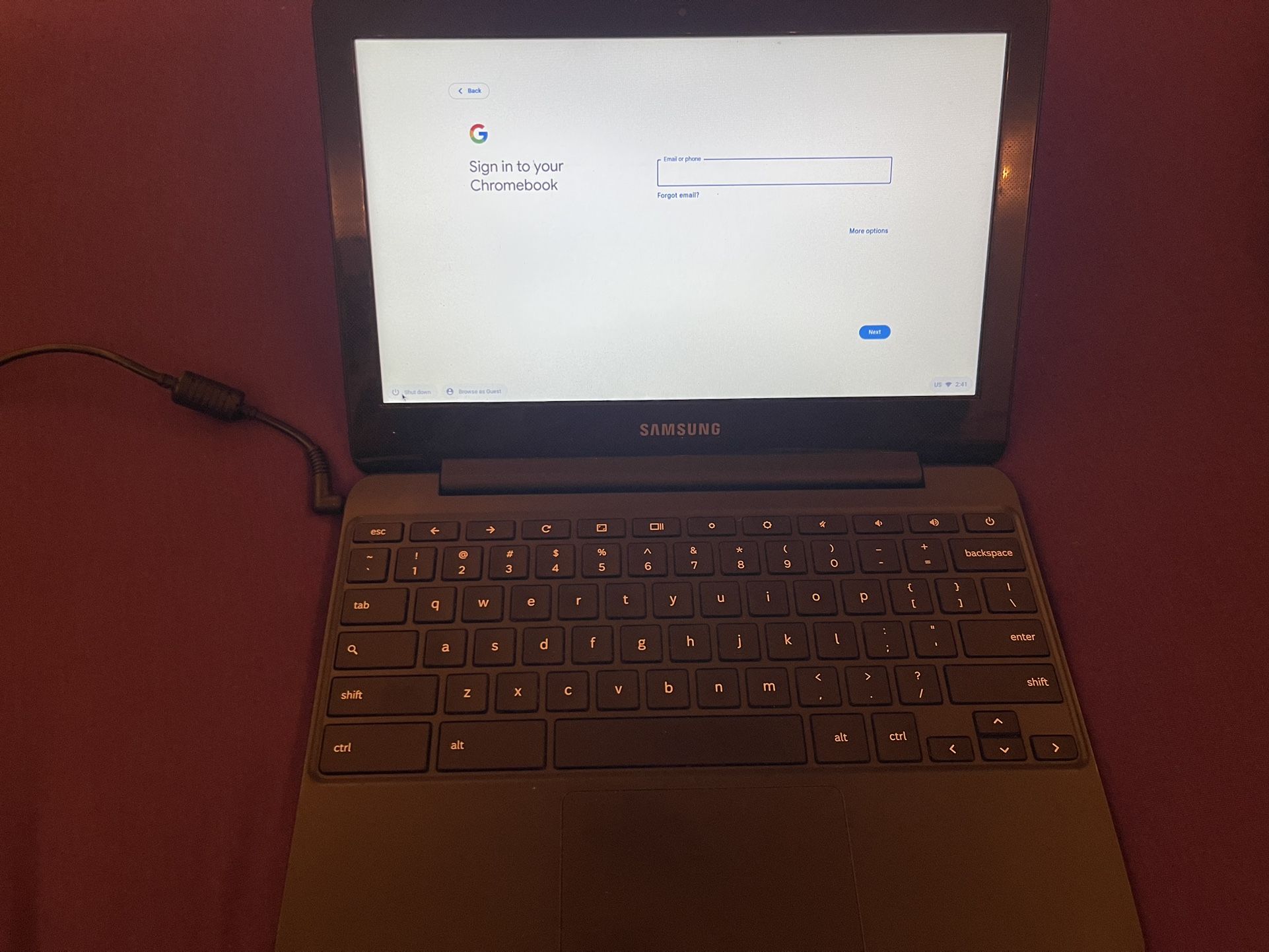 Samsung Chromebook - XE500C13